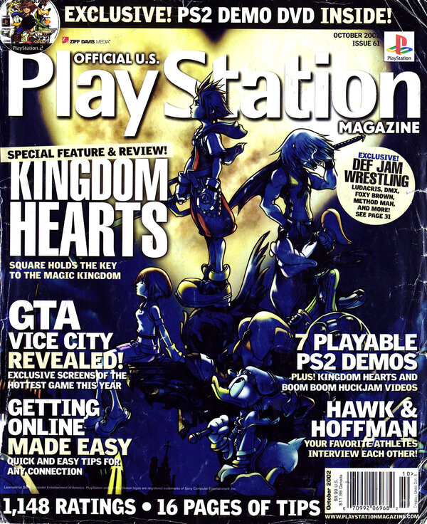 Official U.S. PlayStation Magazine Issue 061 (October 2002) cover